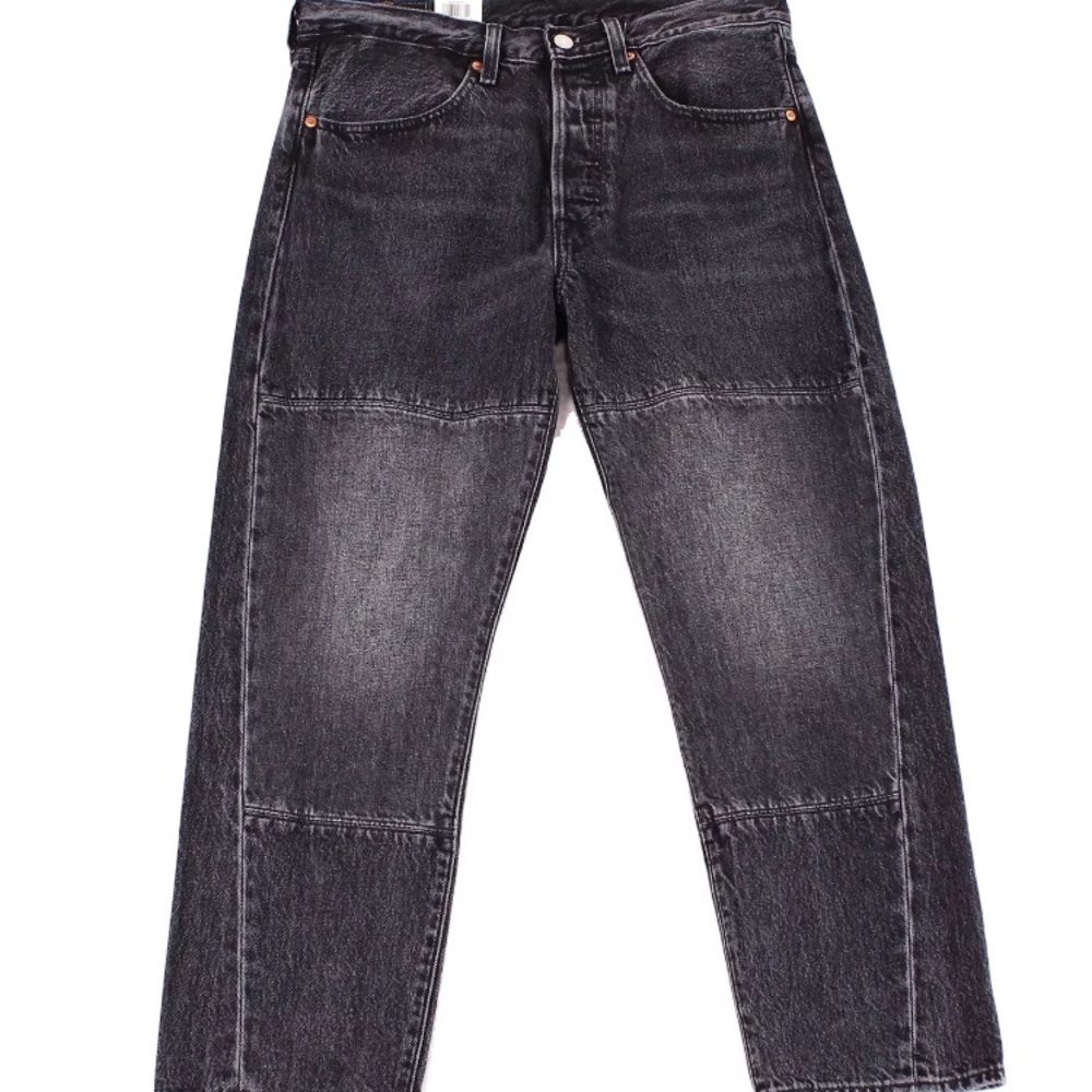 Levi Altered Relaxed Black Jeans Vintage NWOT